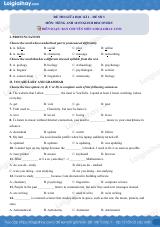 Đề thi giữa kì 1 Tiếng Anh 10 English Discovery - Đề số 3